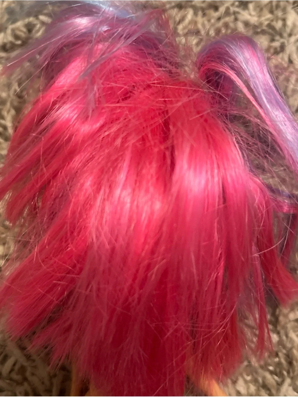 Monster High Howleen Wolf Doll 2011, Pink Hair. No clothes or shoes or accessori